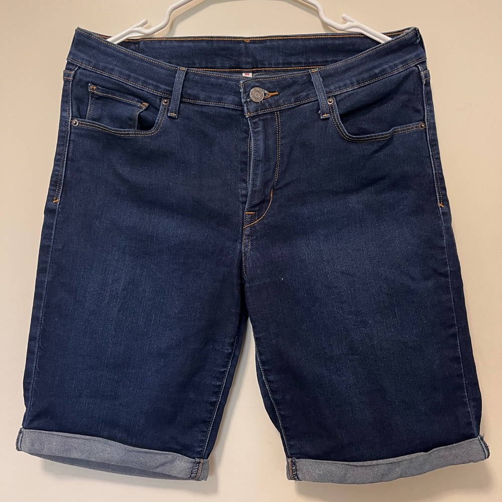 Levi's Indigo Denim Shorts